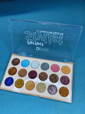 Beauty Color Perfect Stylish 18 Glitter Palette